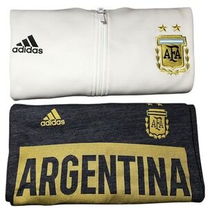 Argentina Track Jacket & T-Shirt - 2018 Anthem jacket Mens Size  XL (flawed)
